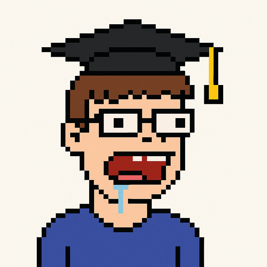 Edumacated Pixel Mascot